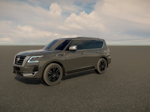 Nissan Patrol 2022 Modelo 3D