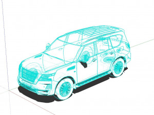 Nissan Patrol 2022 Modelo 3D