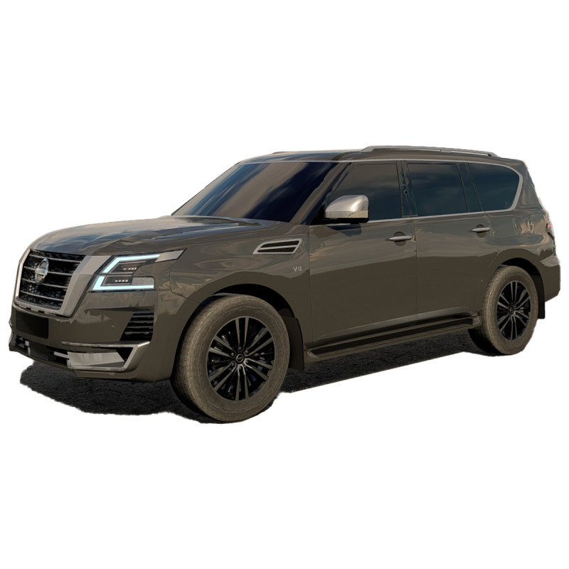 Nissan Patrol 2022 Modelo 3D .c4d .max .obj .3ds .fbx .stl .blend 