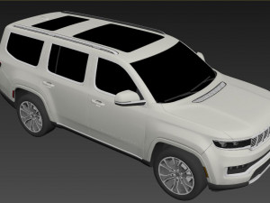 Jeep Wagoneer 2022 Modelo 3D