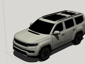 Jeep Wagoneer 2022 Modelo 3D