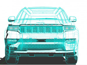 Jeep Wagoneer 2022 Modelo 3D