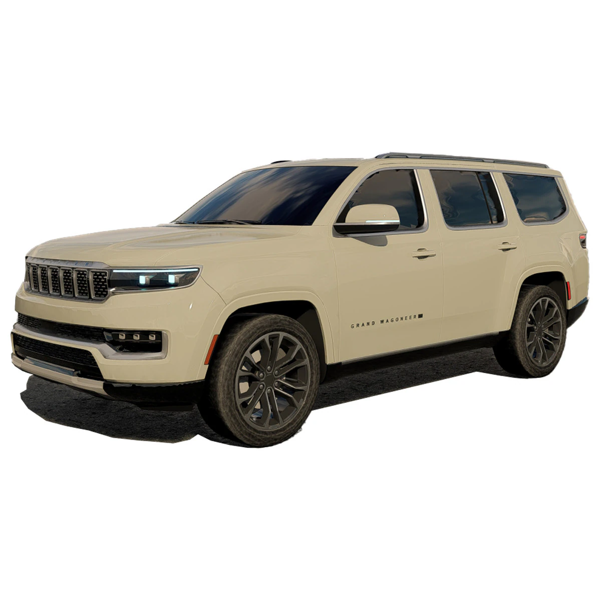 Jeep Wagoneer 2022 3D Model .c4d .max .obj .3ds .fbx .stl .blend 