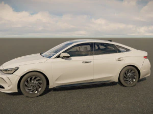 Hyundai Lafesta EV 2022 3D Model
