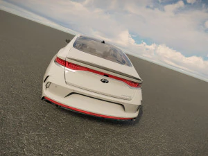 Hyundai Lafesta EV 2022 3D Model