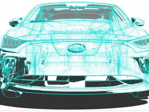 Hyundai Lafesta EV 2022 3D Model
