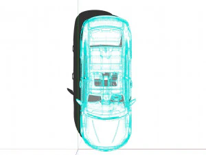 Hyundai Lafesta EV 2022 3D Model