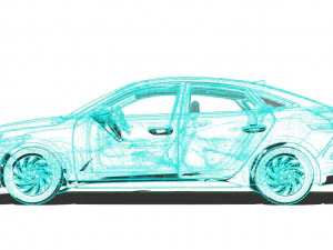Hyundai Lafesta EV 2022 3D Model
