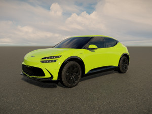 Genesis GV60 2022 Modelo 3D
