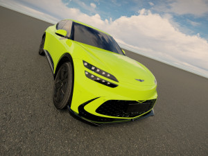 Genesis GV60 2022 Modelo 3D