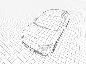 Genesis GV60 2022 Modelo 3D