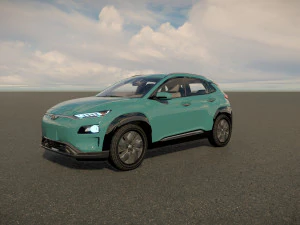 Hyundai Kona Electric 2022 3D Model