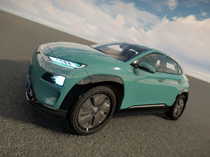 Hyundai Kona Electric 2022 3D Model