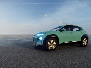 Hyundai Kona Electric 2022 3D Model