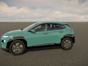 Hyundai Kona Electric 2022 3D Model