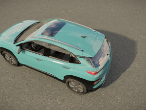 Hyundai Kona Electric 2022 3D Model