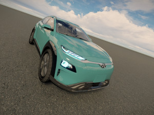 Hyundai Kona Electric 2022 3D Model