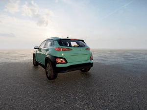 Hyundai Kona Electric 2022 3D Model