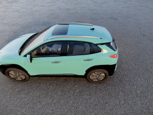 Hyundai Kona Electric 2022 3D Model