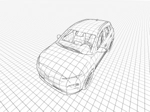 Hyundai Kona Electric 2022 3D Model