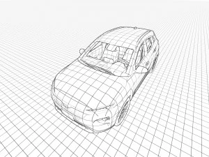 Hyundai Kona Electric 2022 3D Model