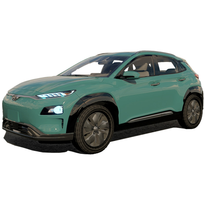Hyundai Kona Electric 2022 3D Model .c4d .max .obj .3ds .fbx .stl .blend 