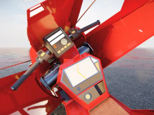 Scifi Motorcycle 3D Model
