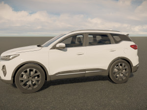 Chery Tiggo 7 Pro 2022 3D Model