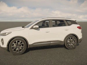 Chery Tiggo 7 Pro 2022 3D Model