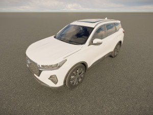 Chery Tiggo 7 Pro 2022 3D Model