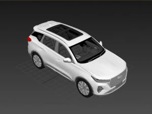 Chery Tiggo 7 Pro 2022 3D Model