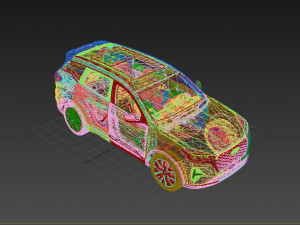 Chery Tiggo 7 Pro 2022 3D Model