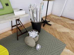 Fashion Designer Room 3D Model