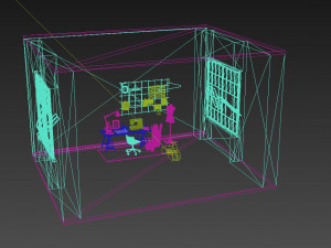 Fashion Designer Room 3D Model