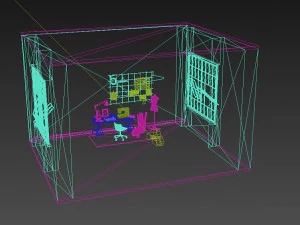 Fashion Designer Room 3D Model