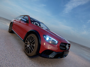 Mercedes E-Class Estate 2022 Modelo 3D