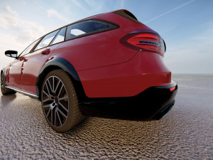 Mercedes E-Class Estate 2022 Modelo 3D