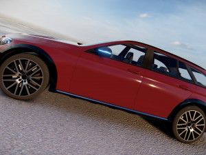 Mercedes E-Class Estate 2022 Modelo 3D