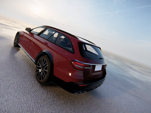 Mercedes E-Class Estate 2022 Modelo 3D