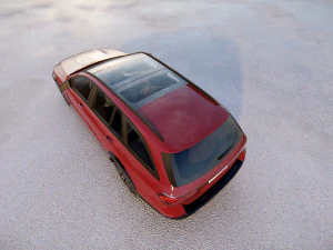 Mercedes E-Class Estate 2022 3D Model
