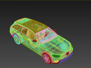 Mercedes E-Class Estate 2022 3D Model