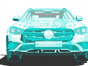 Mercedes E-Class Estate 2022 Modelo 3D