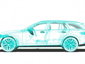 Mercedes E-Class Estate 2022 Modelo 3D