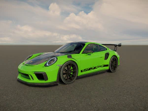 Porsche 911 GT3 RS 2022 3D Model