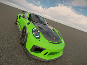 Porsche 911 GT3 RS 2022 3D Model