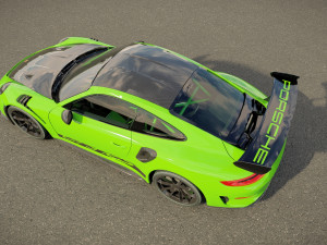 Porsche 911 GT3 RS 2022 3D 모델