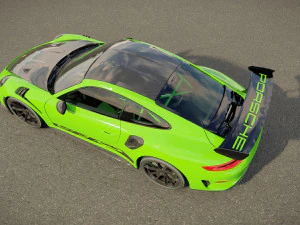 Porsche 911 GT3 RS 2022 3D Model