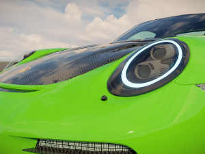 Porsche 911 GT3 RS 2022 3D 모델