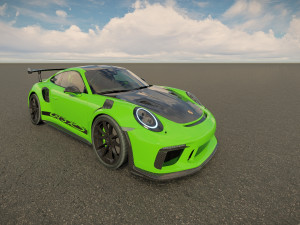 Porsche 911 GT3 RS 2022 3D 모델