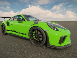 Porsche 911 GT3 RS 2022 3D Model
